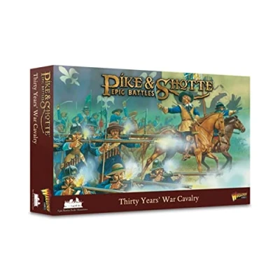 Image of Thirty Year&#039;s War Cavalry Plastic Miniatures for Pike &amp; Shotte Epic Battles Highly Detailed Table top Wargaming