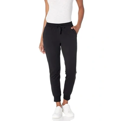 Image of Amazon Essentials Women&#039;s Fleece Jogging Trouser (Available in Plus Size), Black, XS