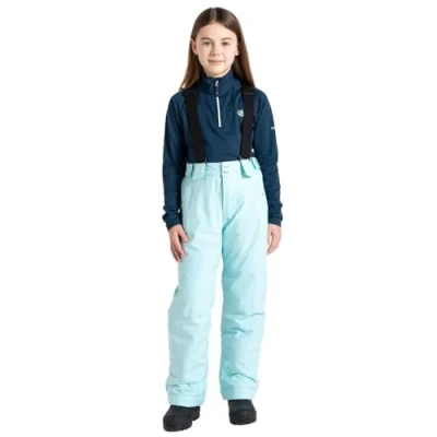 Image of Dare 2b Boys Outmove II Waterproof Breathable Ski Pants with Reflective Detailing, Fleece Lined High Warmth Padding Perfect for Outdoors, Winter &amp; Snow Sports