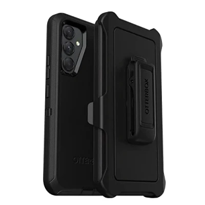 Image of Otterbox Defender Plastic Back Cover Black Samsung Galaxy A54 5G