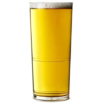 Image of Elite In2stax Nucleated Polycarbonate Pint Tumblers CE 20oz Set of 48 Reusable Plastic Glasses