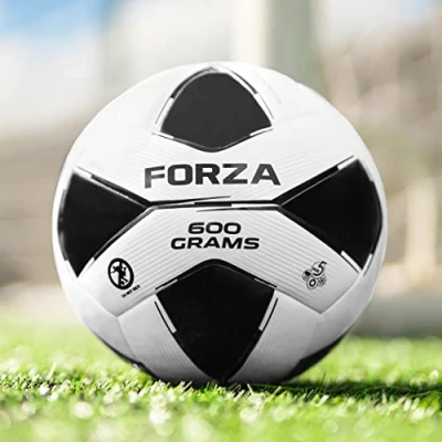 Image of FORZA GK Pro Weighted Footballs 1kg &amp; 600g [Packs of 1, 3 8] Ball for Goalkeeper Training Football Equipment (Pack (Size 5))