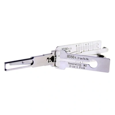 Image of Auto LiShi HU66 2 in 1 Lock Pick and Decoder, Car Key Reader, Professional Locksmith Tools (HU66)