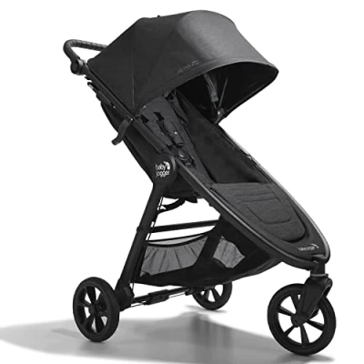 Image of Baby Jogger City Mini GT2 All Terrain Pushchair Lightweight, Foldable Stroller Opulent Black