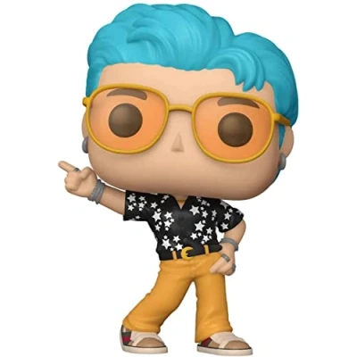 Image of Funko POP! Rocks: BTS Dynamite RM Collectable Vinyl Figure Gift Idea Official Merchandise Toys for Kids &amp; Adults Music Fans Model Collectors and Display