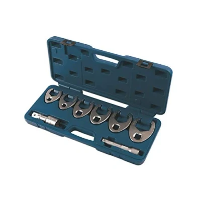 Image of Laser 7476 Crows Foot Wrench Set 1/2&quot;D, 3/4&quot;D 8pc
