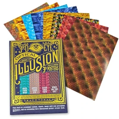 Image of House of Marbles Optical Illusion 3D Posters