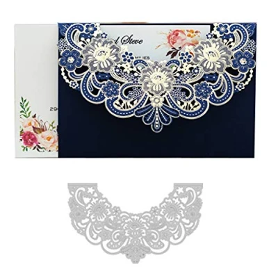 Image of BAYORE Hollow Cover Metal Cutting Dies Stencil Scrapbooking DIY Album Stamp Paper Card Embossing Die Cuts For Making On Clearance Cash To Hold The Cut In
