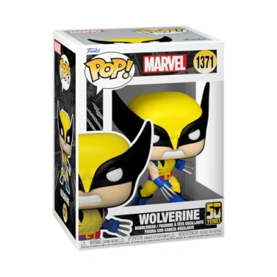 Image of Funko POP! Marvel: Wolverine 50th Ultimate (Classic) X Men Collectable Vinyl Figure Gift Idea Official Merchandise Toys for Kids &amp; Adults Comic Books Fans