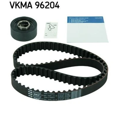 Image of VKM76202, VKMT96204 Timing belt kit SKF VKMA 96204 95 with rounded tooth profile SUZUKI: Vitara I Off Road