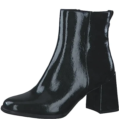 Image of MARCO TOZZI Women&#039;s 2 25327 41 Boot Heel, Forest Patent, 4