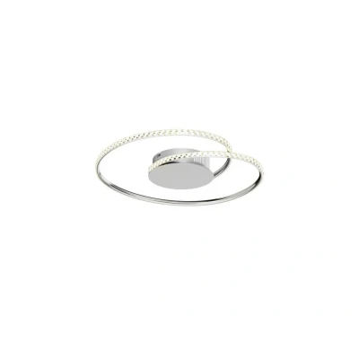 Image of Lindby LED ceiling light Joline, crystals, 45 cm, metal