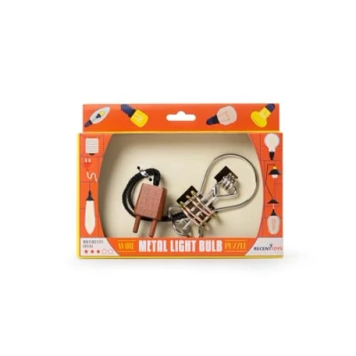 Image of Constantin C5086 Metal Light Bulb, brainteaser puzzle for adults and teenagers