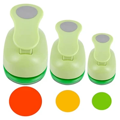 Image of Craft Circle Hole Punch, 1.5&quot; 2&quot; 3&quot; Punch Paper Punches for Crafting