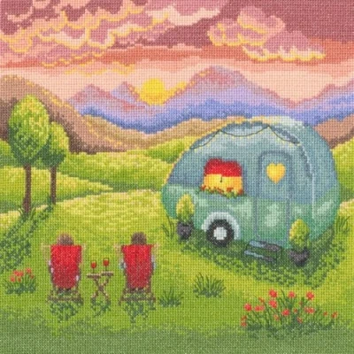 Image of Bothy Threads Cross Stitch Kit Our Happy Place