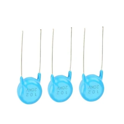 Image of Ceramic Capacitor 20pcs 20KV 1nF 0.001uF 1000pF 102 High Voltage Monolithic Assortment Kit