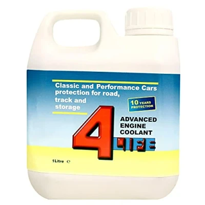 Image of 4 Life Forlife Advanced Engine Antifreeze Coolant for Classic &amp; Performance Cars (FLC1) 1 Litre 1L