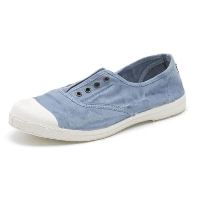 Image of Natural World Eco 102E women women&#039;s trainers 100% ecofriendly., light blue, 6 UK
