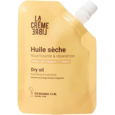 Image of La Crème Libre 3 in 1 Organic Refillable Body Oil 100% Natural Prevents and Reduces Stretch Marks Nourishing Non sticky Improves Skin Elasticity Pack 115ml