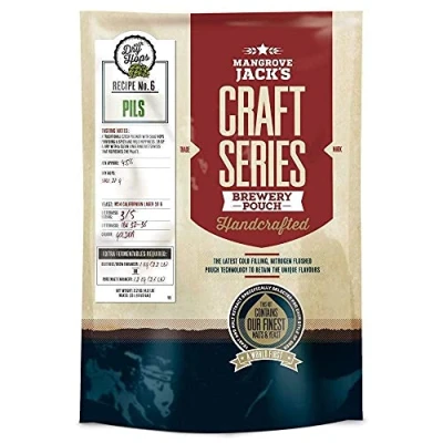 Image of Mangrove Jacks Craft Series 40 Pints Pils with Dry Hops