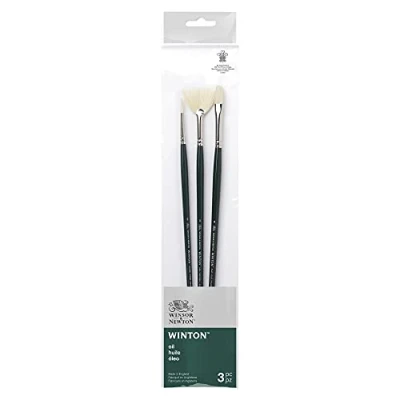 Image of Winsor &amp; Newton Brush, Set de 3