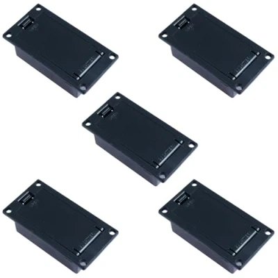 Image of PP3 9V Panel Mount Battery Holder (Pack of 5)