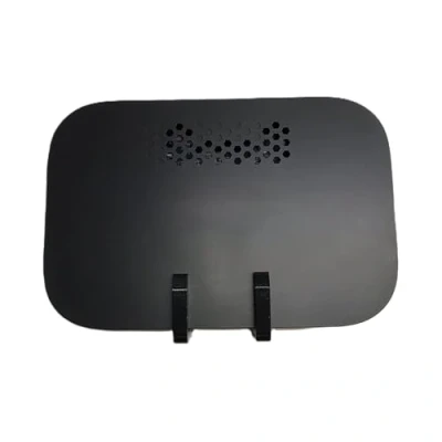 Image of Sky Q Wifi Hub wall bracket. Holder. Mount black. Made in the UK by us. (small box)