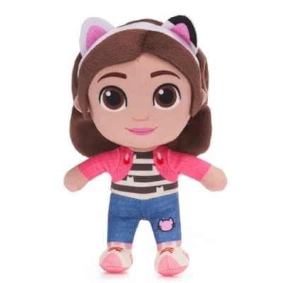 Image of UKToyworld 7 Inch / 18cm Gabbys Dollhouse Soft Plush Toys Mercat Gabby Doll (GABBY DESIGN 2)