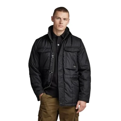 Image of G STAR RAW Men&#039;s Field jkt, Multicolour (dk black/asfalt D23647 D415 7242), S