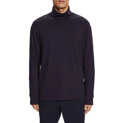 Image of Esprit SUS F SOFT ROLL Long sleeved top, Men&#039;s, Size: XS, Navy
