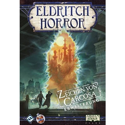 Image of Fantasy Flight Games Eldritch Horror Signs of Carcosa Expansion Expert Game Strategy 1 8 Players From 14+ Years 120+ Minutes German
