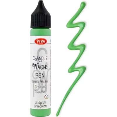 Image of Viva Decor Wax Pen LindgrüN 25 ml