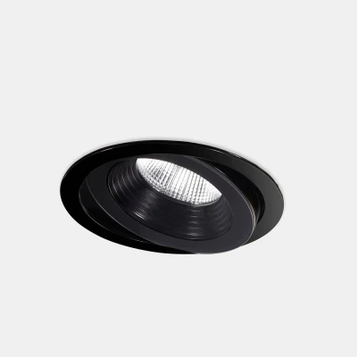 Image of Dako Outdoor LED Recessed Downlight Small Black IP65 IK06 3000K