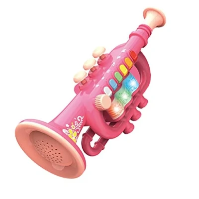 Image of predolo Musical/Trumpet/Trumpet Musical for Kids Educational Toys Kids, Trumpet Red