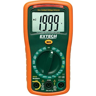 Image of Extech EX310 9 Function Mini MultiMeter + Non Contact Voltage Detector