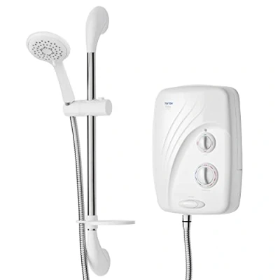 Image of Triton T80SR 8.5kW Pumped Tank Fed Electric Shower Silent Running + Riser Rail