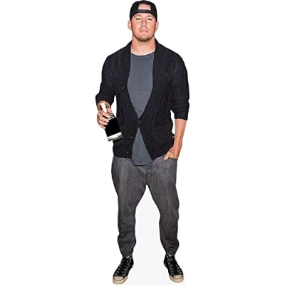 Image of Channing Tatum (Cardigan) Mini Size Cutout