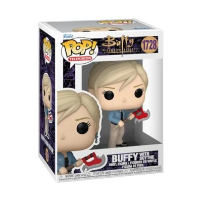 Image of Funko Pop! TV: Buffy Summers the Vampire Slayer With Scythe Collectable Vinyl Figure Gift Idea Official Merchandise Toys for Kids &amp; Adults