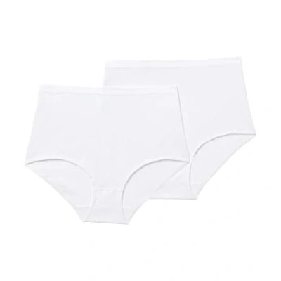 Image of Playtex Brief Woman Maxi Organic Cotton Ultra Comfort x2, White, 7XL