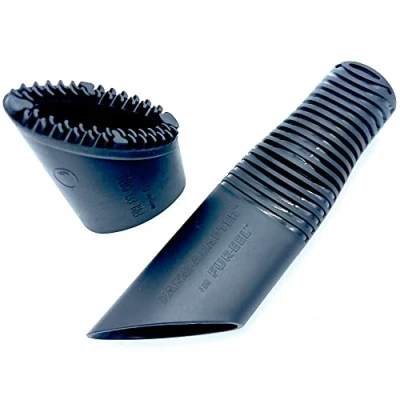 Image of Fur eel Buff Brite Pro &amp; Fang Dog and Cat Hair Removal Grooming Tool, Pet Remover Vacuum Attachment
