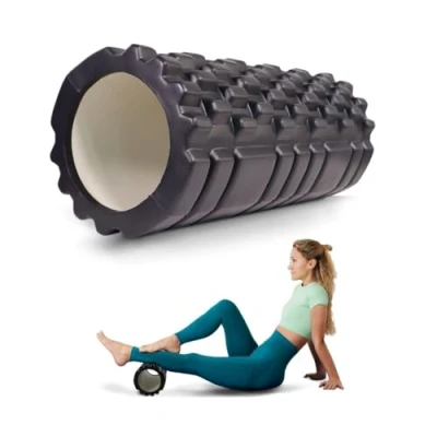 Image of Mobiclinic®, Foam Roller 3 Levels of Intensity, Massage Roller, Exercise for Yoga, Pilates, Gym, All Body, Portable, Versatile, FitRoller, 14 x 33 cm, Trigger Point Fitness Deep