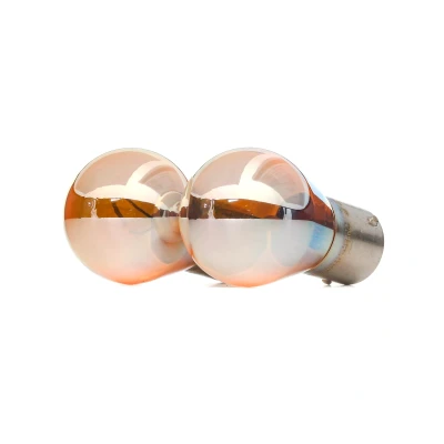 Image of 14148090, 9965144 Light Bulbs PHILIPS SilverVision 12496SVB2 silver 12V 21W PY21W, Ball shaped lamp PEUGEOT: 308 II Hatchback