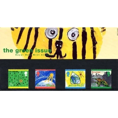 Image of 1992 THE GREEN ISSUE STAMPS Presentation Pack by Royal Mail