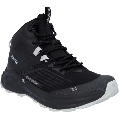Image of HI TEC FUSE Trail MID WP Hiking shoes, Men&#039;s, Size: 8, Black/charcoal/cool grey Textile/synthetics