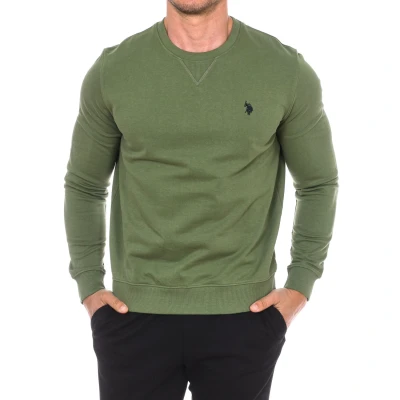 Image of U.S. POLO Mens Long sleeved crew neck sweatshirt 67932 men Green Size X Large