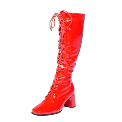 Image of Women&#039;s Boots (Red, UK Footwear Size System, Adult, Women, Numeric, Medium, 3)