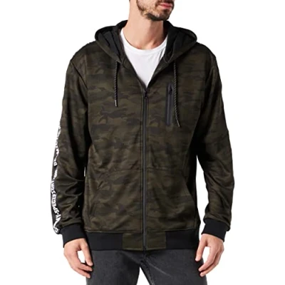 Image of Mil Tec Unisex Woland Jacket, Navy Multicolor, 3XL UK
