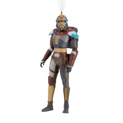 Image of Hallmark Star Wars: The Bad Batch Hunter Christmas Ornament