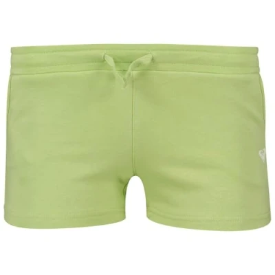 Image of Roxy Elastic Waist Pants SURF Feeling Terry Short Girls Green 16
