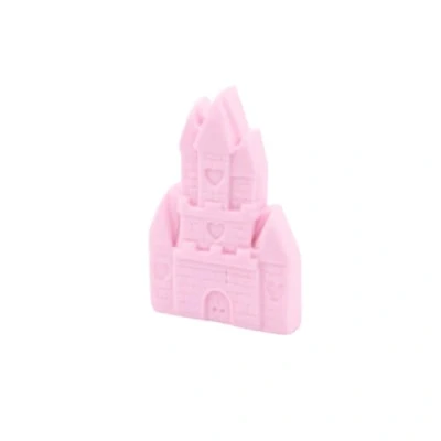 Image of Castle Cake Topper Party Decoration Fondant Fabulous Edible Icing Great for Kids Boy Girl 10 Year Old Easy To Use Professional